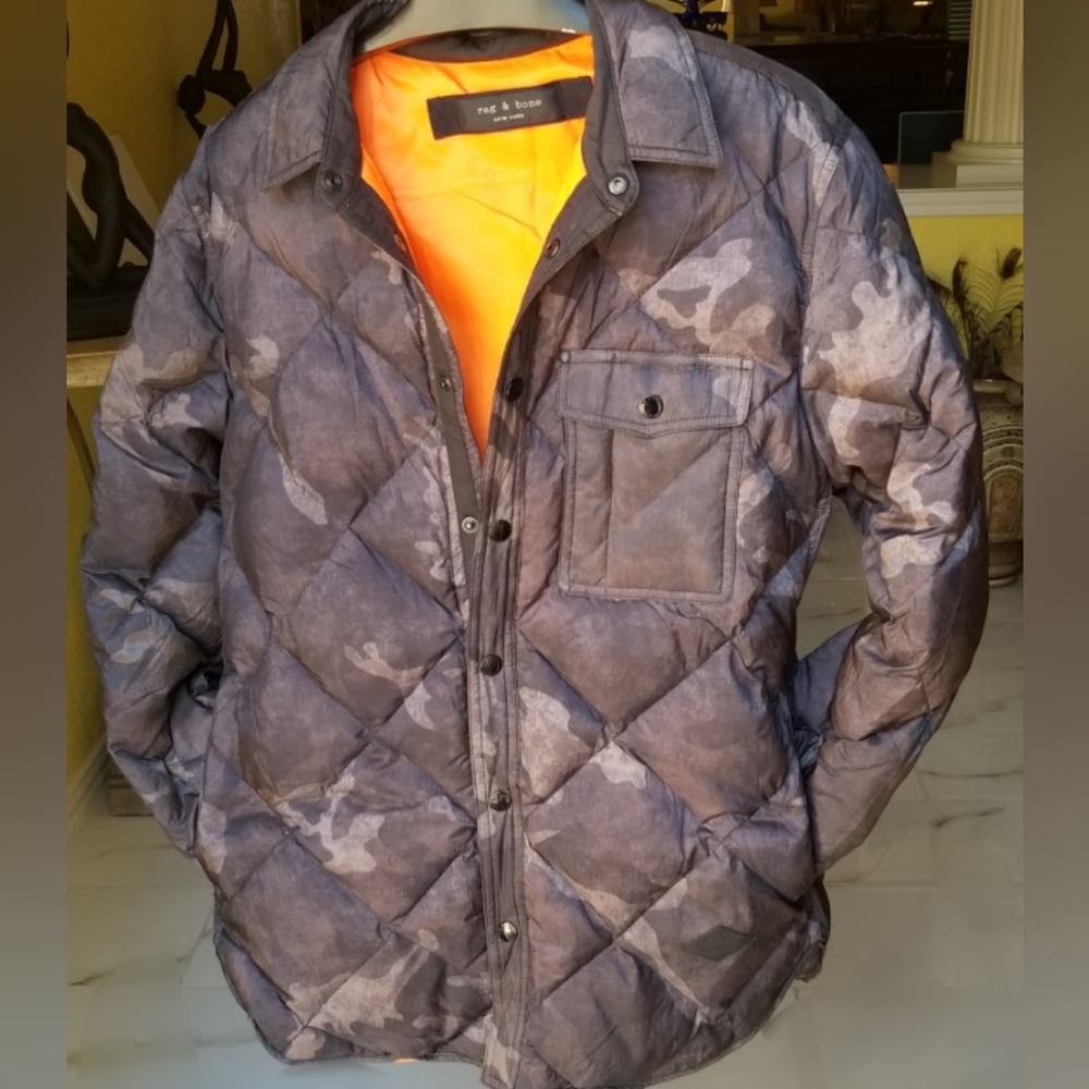 Rag And Bone Quilted Down Filled Jacket - image 3